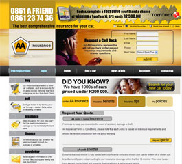 AA Insurance Website