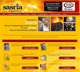 Sasria Website