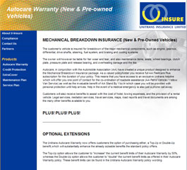 Unitrans Insurance Website